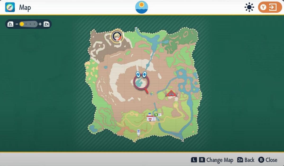 Gligar location in Pokemon The Teal Mask