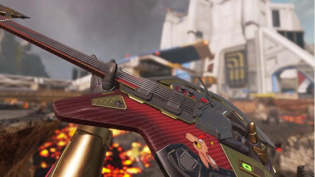 Fuse's heirloom, the Razor's Edge in Apex Legends from the Harbinger's Collection Event.