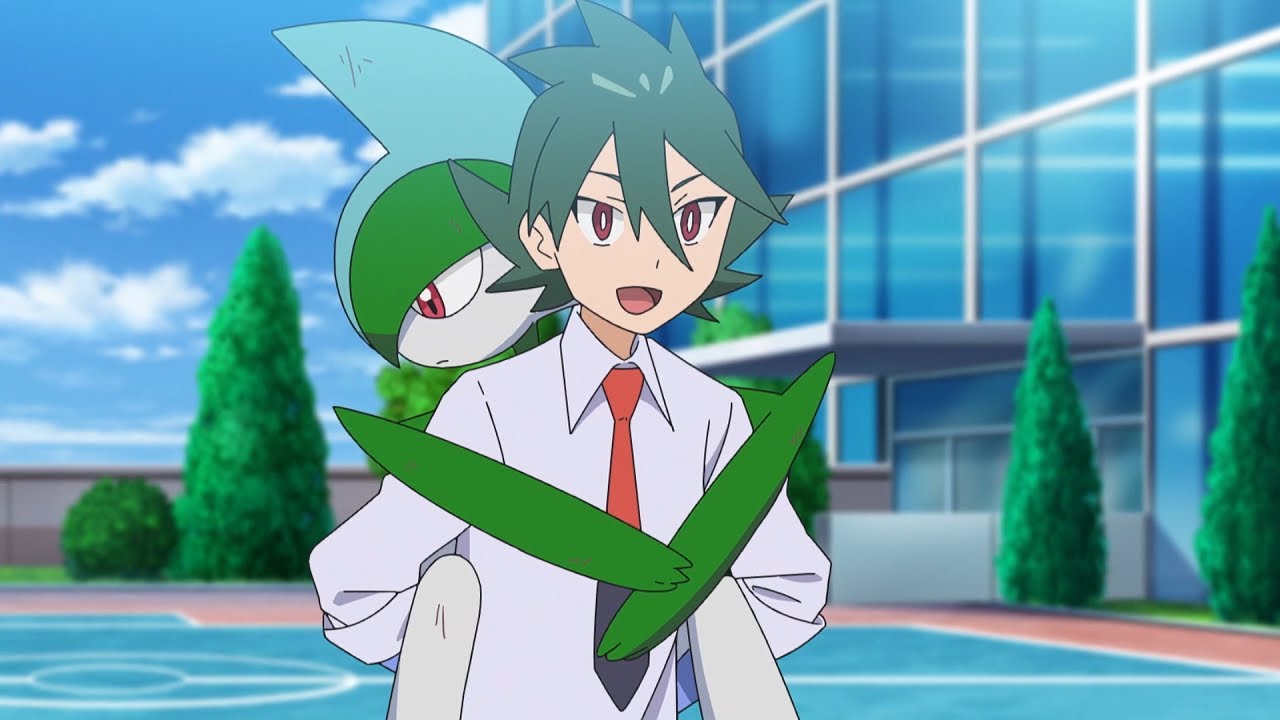 Gallade embarrassed