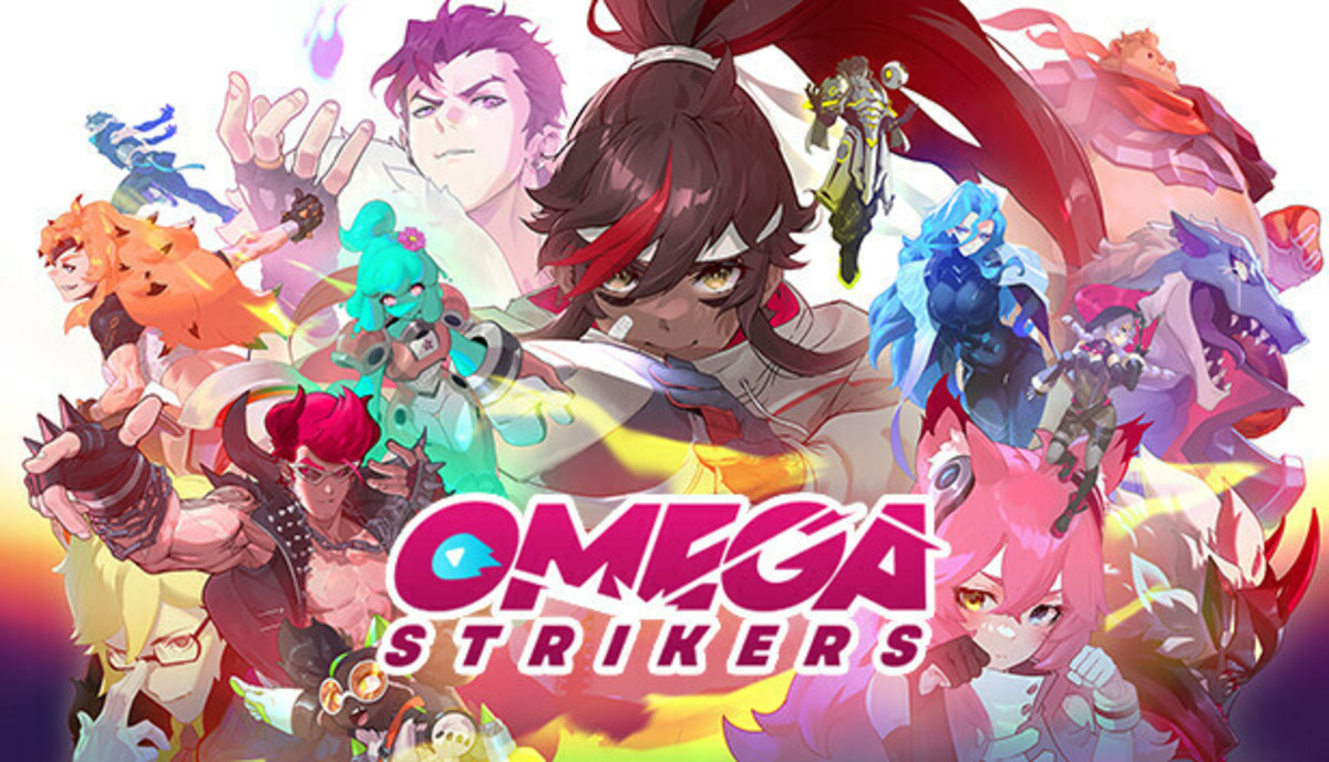 Omega Strikers title art