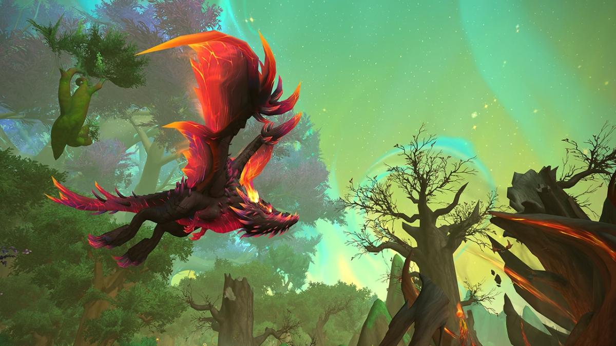 Fyrakk the Blazing in Amirdrassil, the Hope's Dream Raid in World of Warcraft: Dragonflight