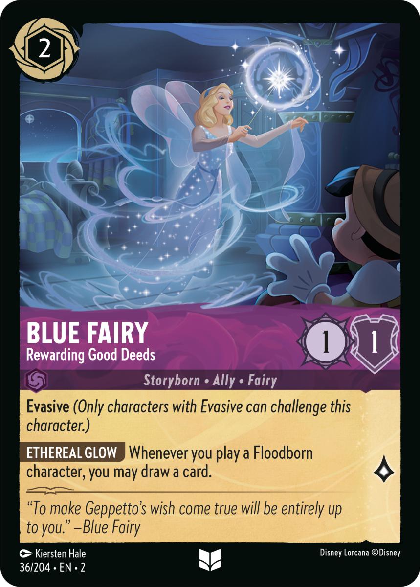 Blue Fairy Rewarding Good Deeds from Rise of the Floodborn