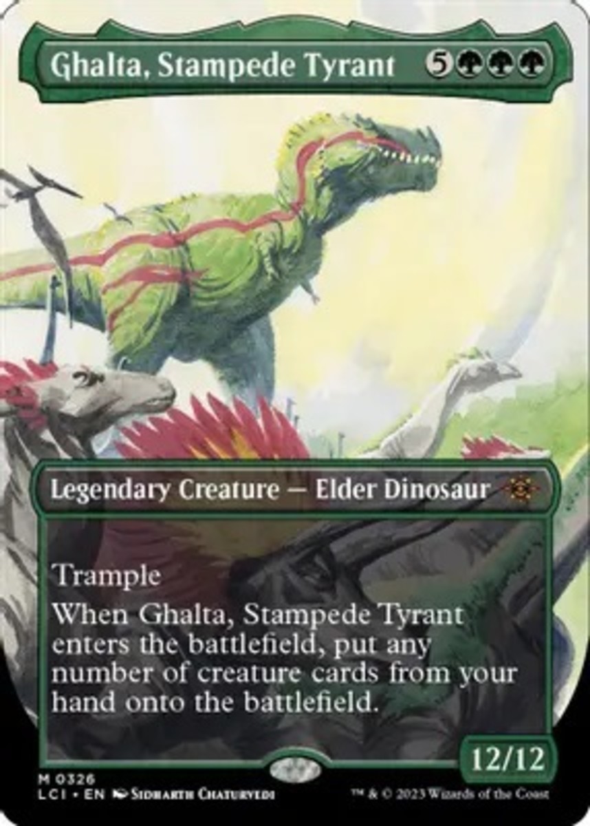 Ghalta Stampede Tyrant legendary creature