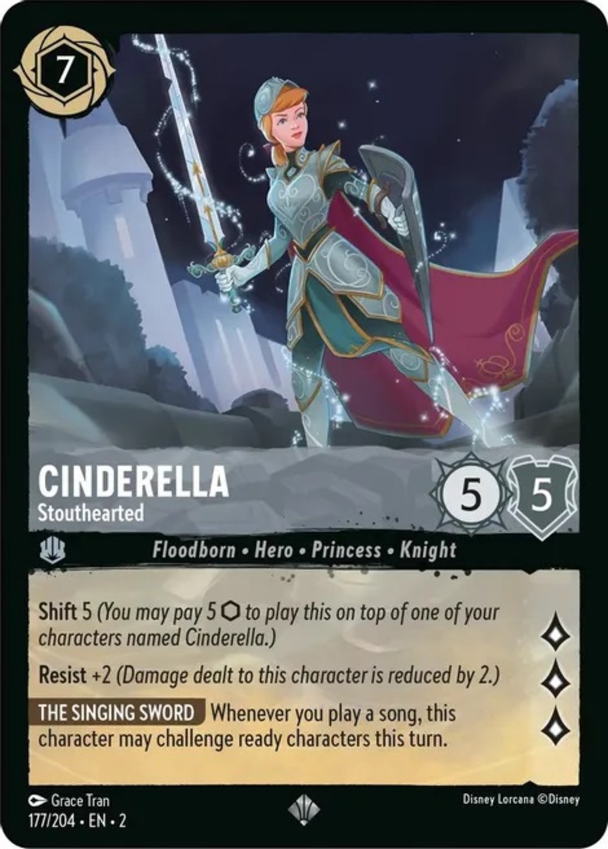 Cinderella Stouthearted card