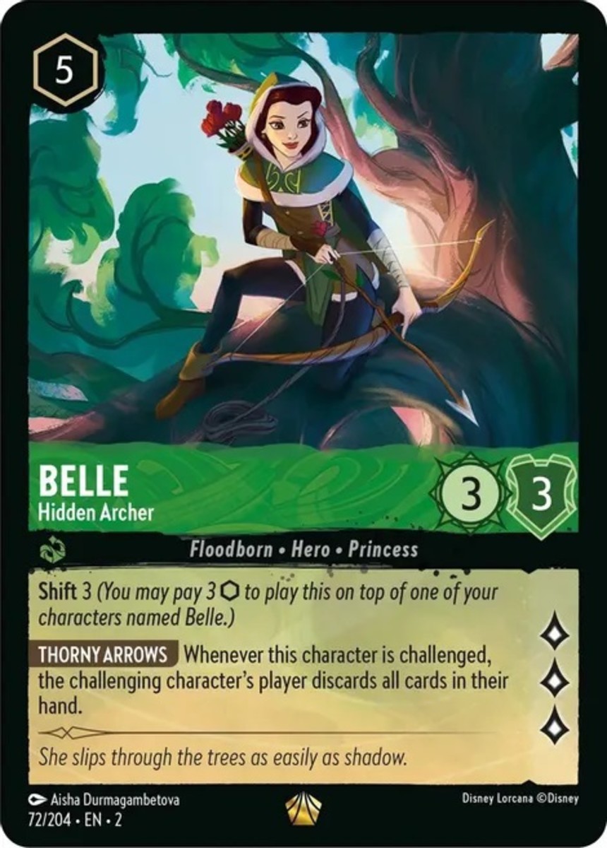Belle Hidden Archer card