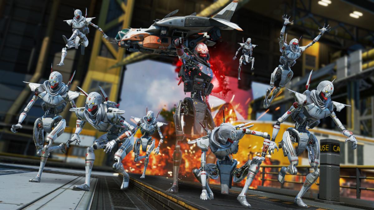 Revenant and his army in Apex Legends Uprising Collection Event.