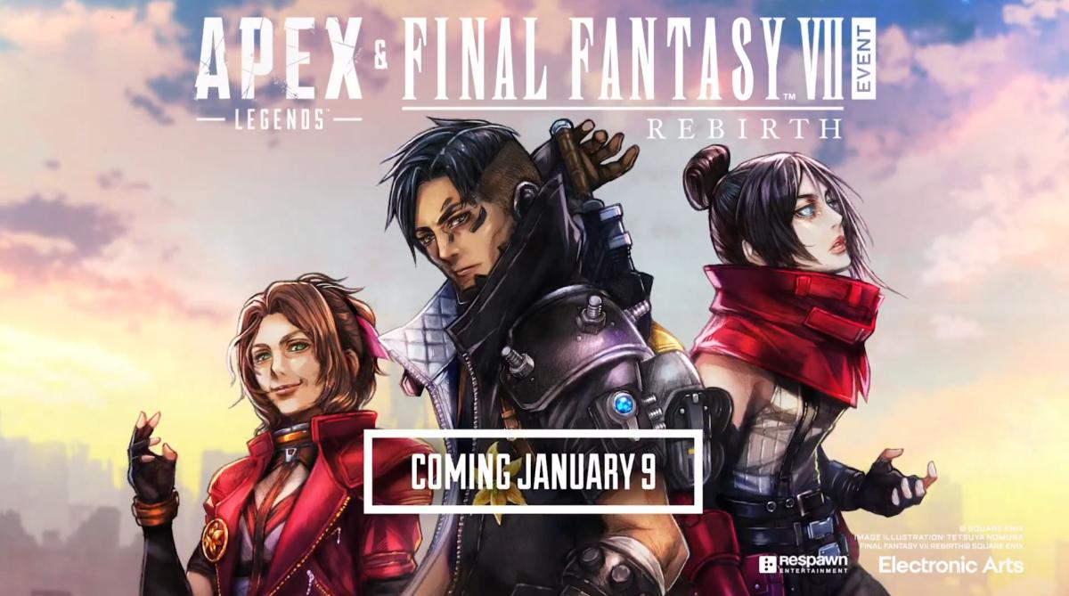 Apex Legends x Final Fantasy VII Rebirth Cross Over Event.
