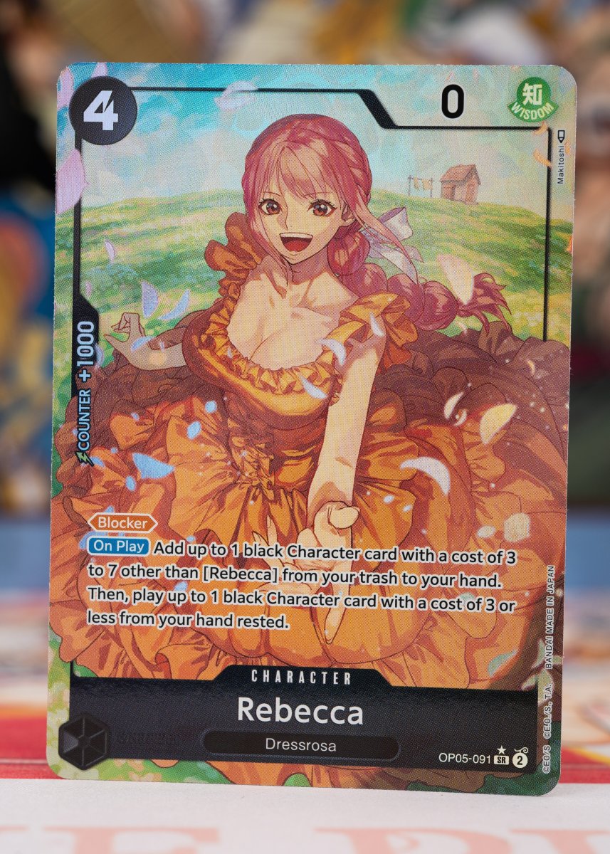Rebecca in One Piece Card Game