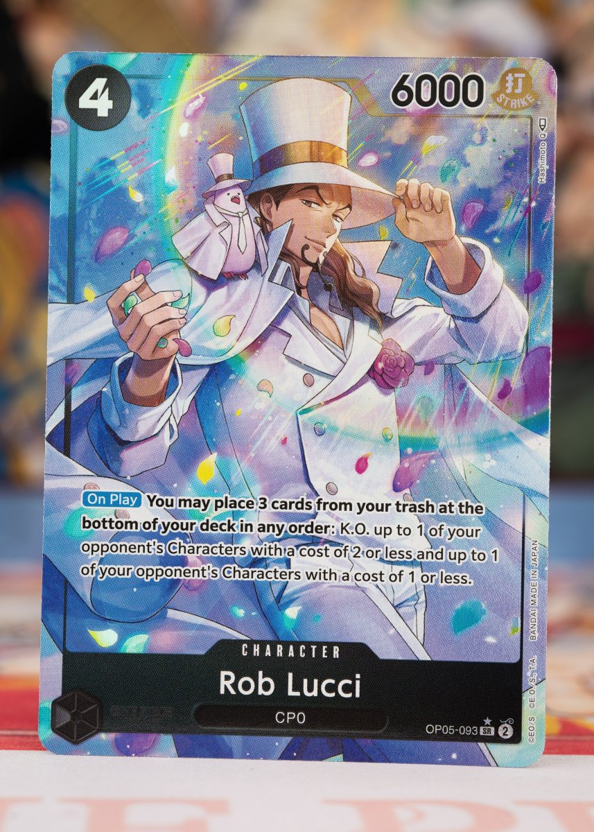 Rob Lucci in One Piece Card Game