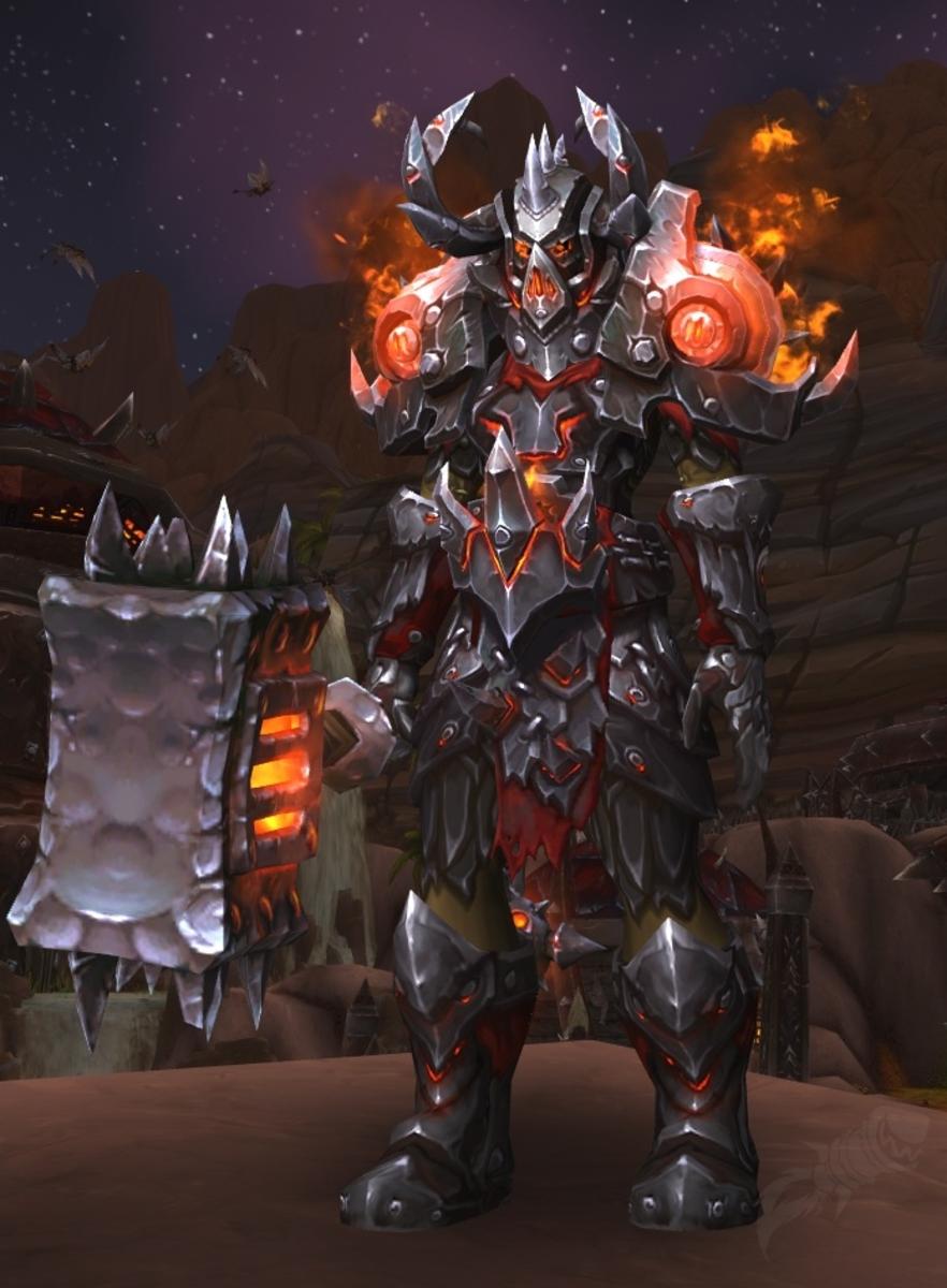 Plate Armor Transmog Set in World of Warcraft.