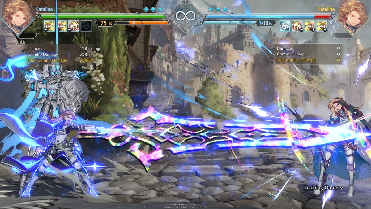 Katalina's prismatic skin