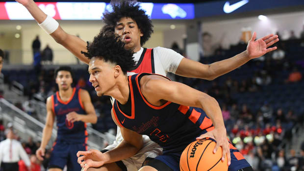 Harvard-Westlake vs. Roosevelt in the CIF Southern Section Open Division boys basketball final at Cal Baptist University on Friday, Feb. 23, 2024.