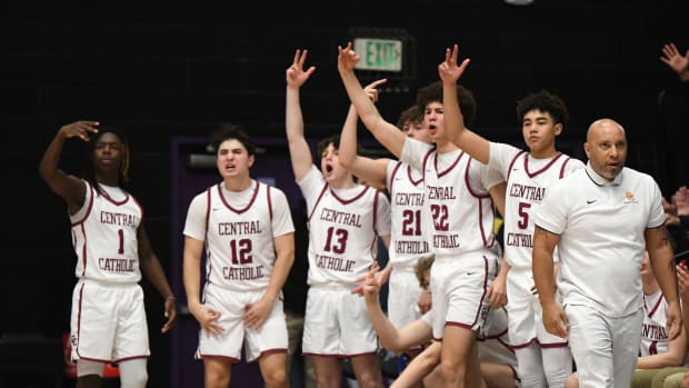 Jesuit Central Catholic 6A Oregon boys basketball quarterfinal 2024 Taylor Balkom 12