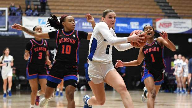 Benson South Medford 6A Oregon girls basketball final 2024 Taylor Balkom 16