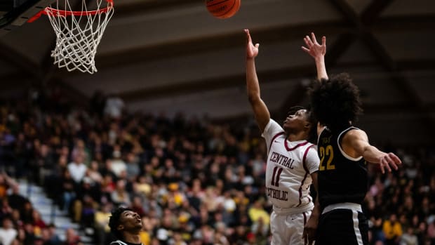 Central Catholic Roosevelt 6A Oregon boys basketball final 2024 Naji Saker-269