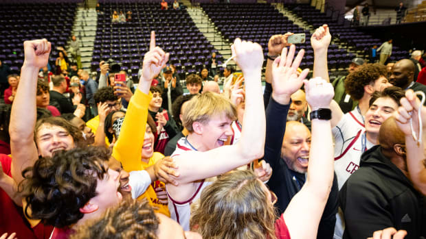 Central Catholic Roosevelt 6A Oregon boys basketball final 2024 Naji Saker-327