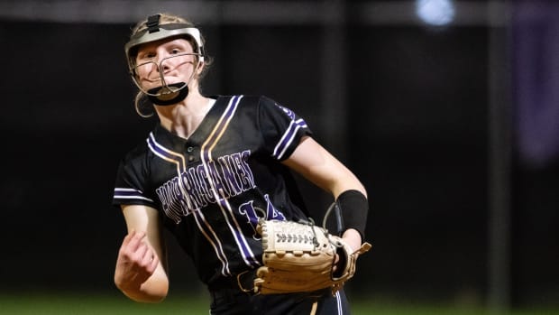 Leanna Bourdage is starring in the circle and at the plate as a freshman.