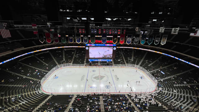 Xcel Energy Center for the 2024 MSHSL girls hockey state tournament