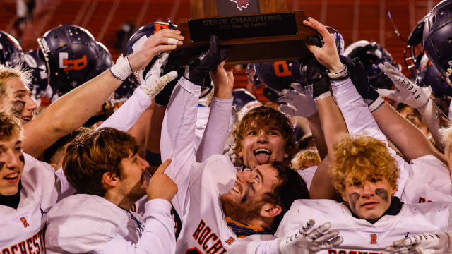 Rochester wins Illinois 4A football title November 24 2023 Nate Latsch