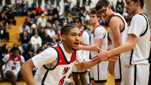 Liberty Harvard Westlake boys basketball Les Schwab Invitational game December 27 2023 Naji Saker-7