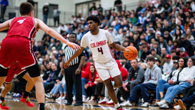 Columbus Harvard Westlake boys basketball Les Schwab Invitational December 30 2023 Naji Saker 2 -Southridge Harvard Westlake boys basketball Les Schwab Invitational postgame December 2023 Naji Saker-294