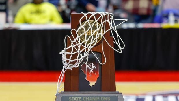 Nazareth Academy won the 2023 Illinois Class 3A girls basketball championship