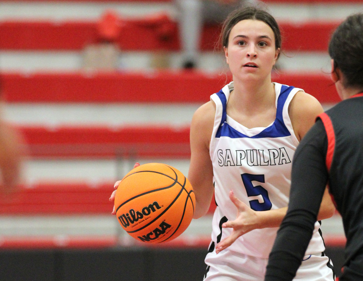 Sapulpa guard Taylor Bilby 