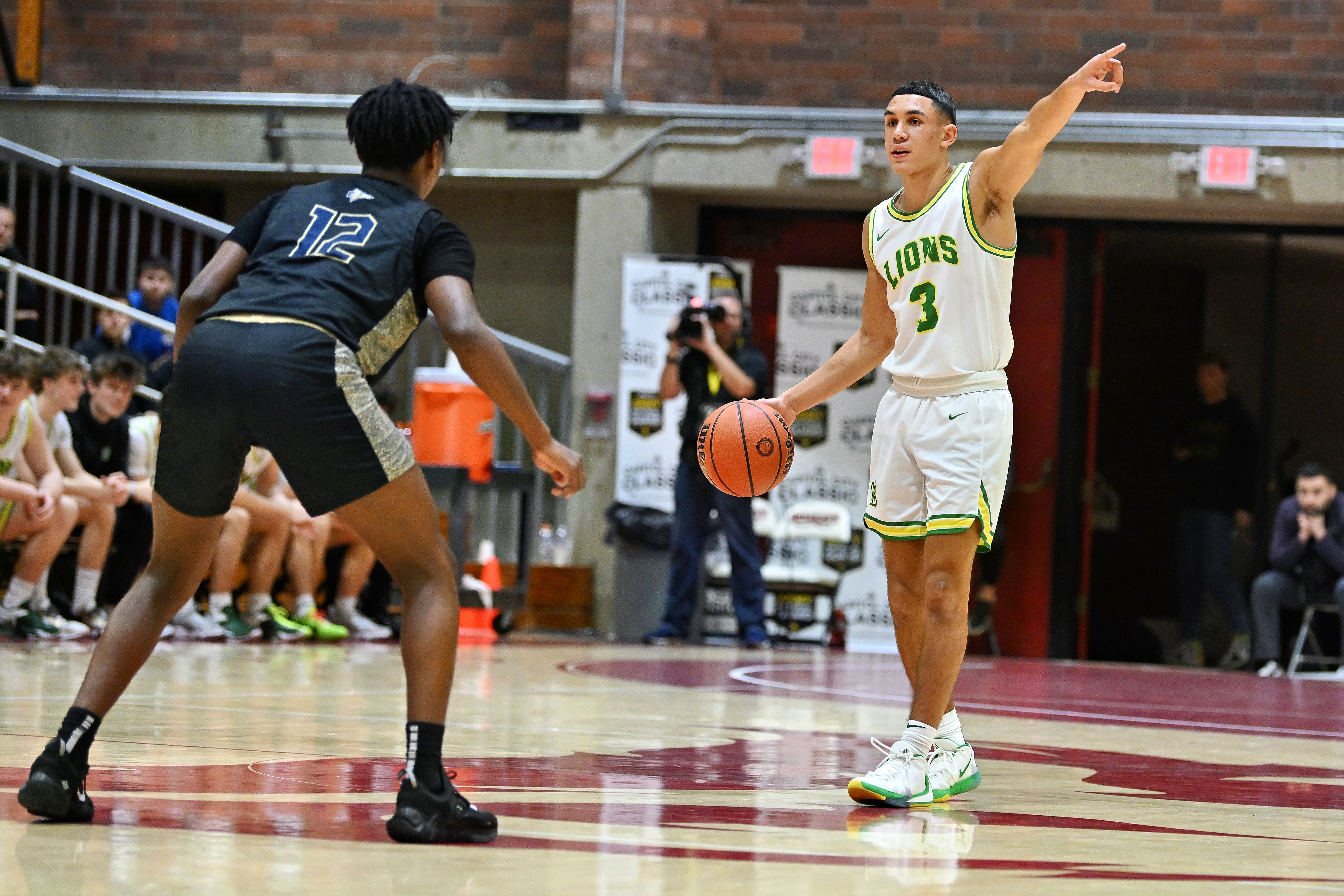 West Linn St. John Bosco boys basketball Oregon Capitol City Classic final Leon Neuschwander 15