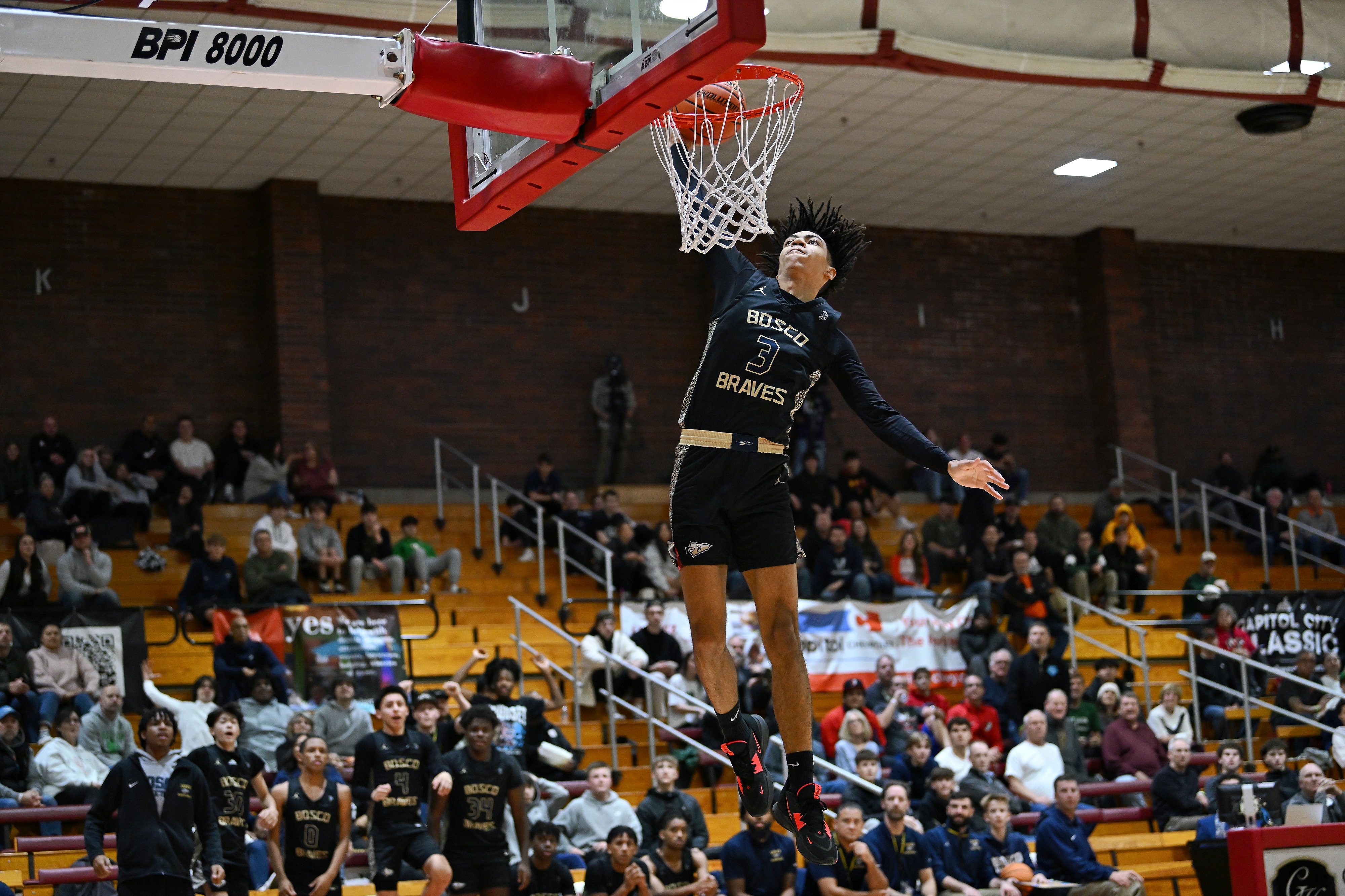 West Linn St. John Bosco boys basketball Oregon Capitol City Classic final Leon Neuschwander 28