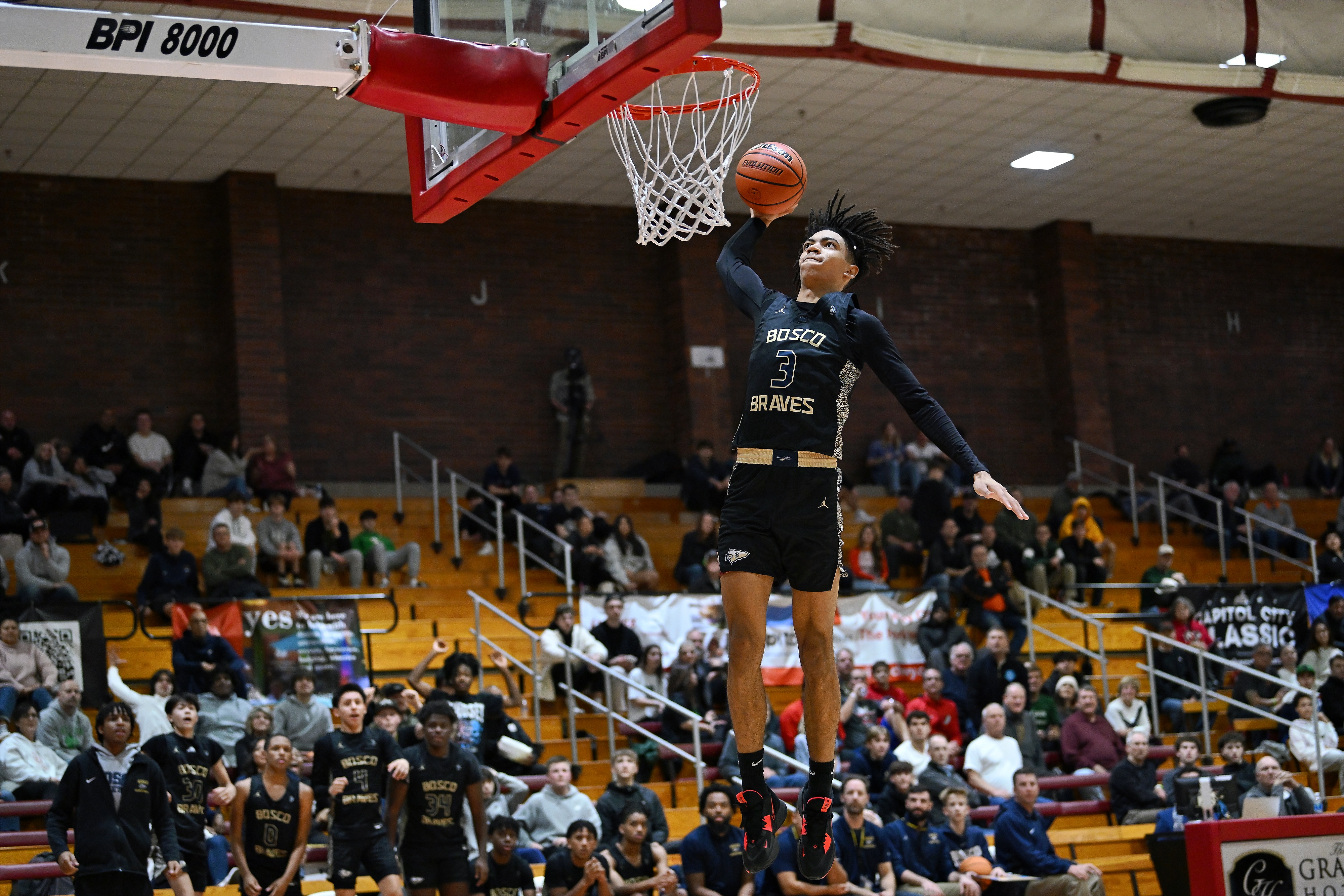 West Linn St. John Bosco boys basketball Oregon Capitol City Classic final Leon Neuschwander 27