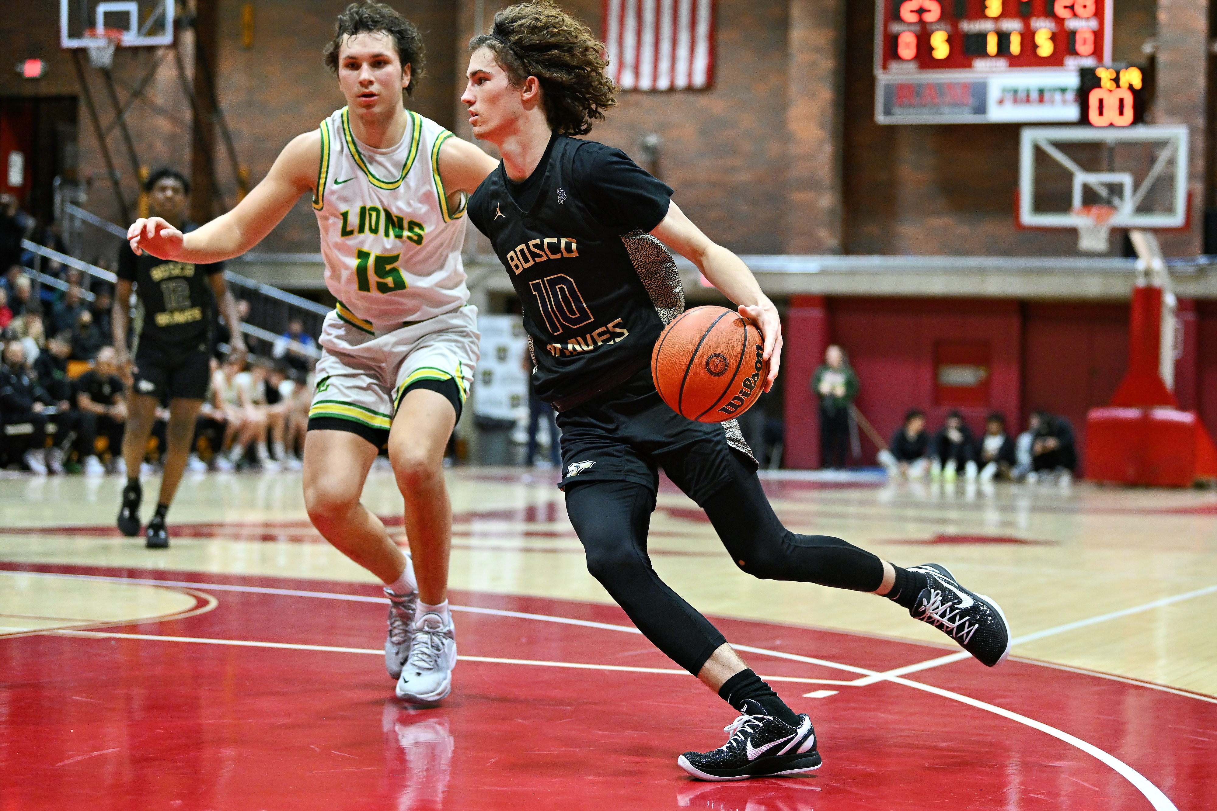 West Linn St. John Bosco boys basketball Oregon Capitol City Classic final Leon Neuschwander 33