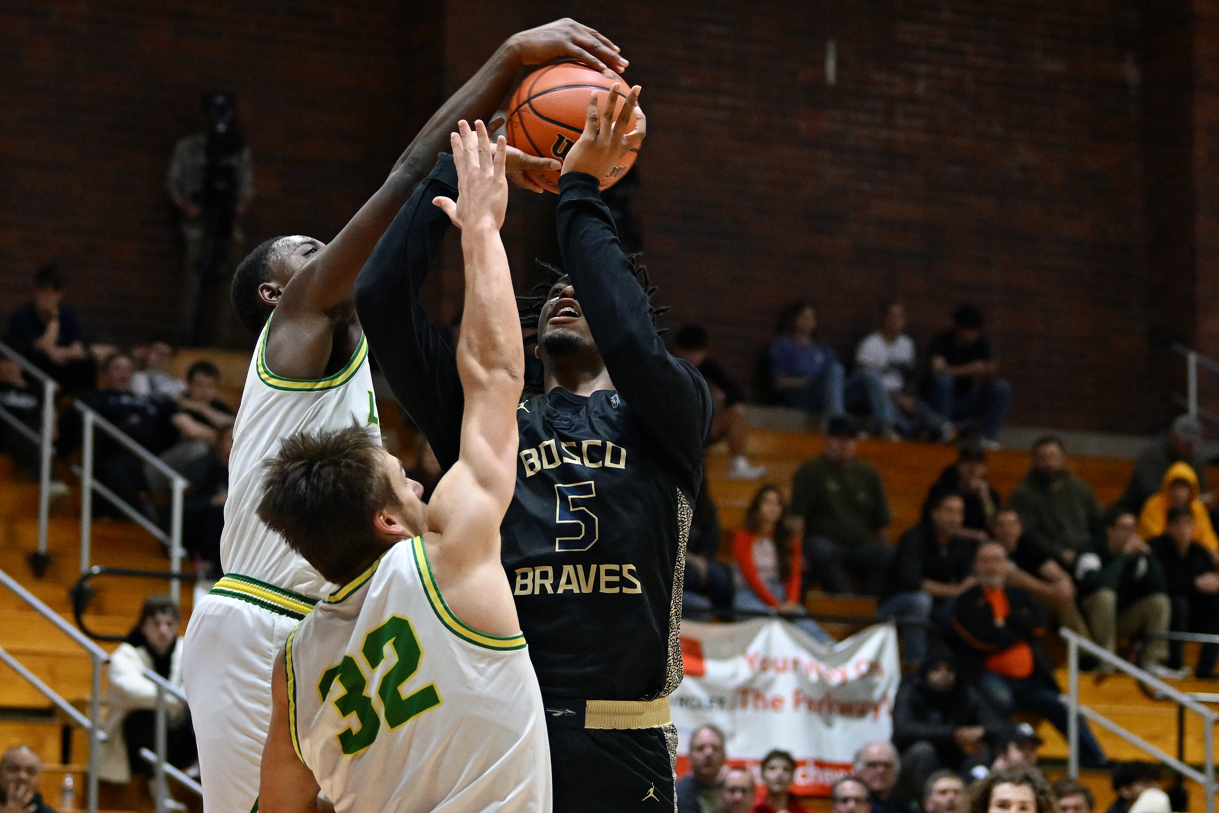 West Linn St. John Bosco boys basketball Oregon Capitol City Classic final Leon Neuschwander 36