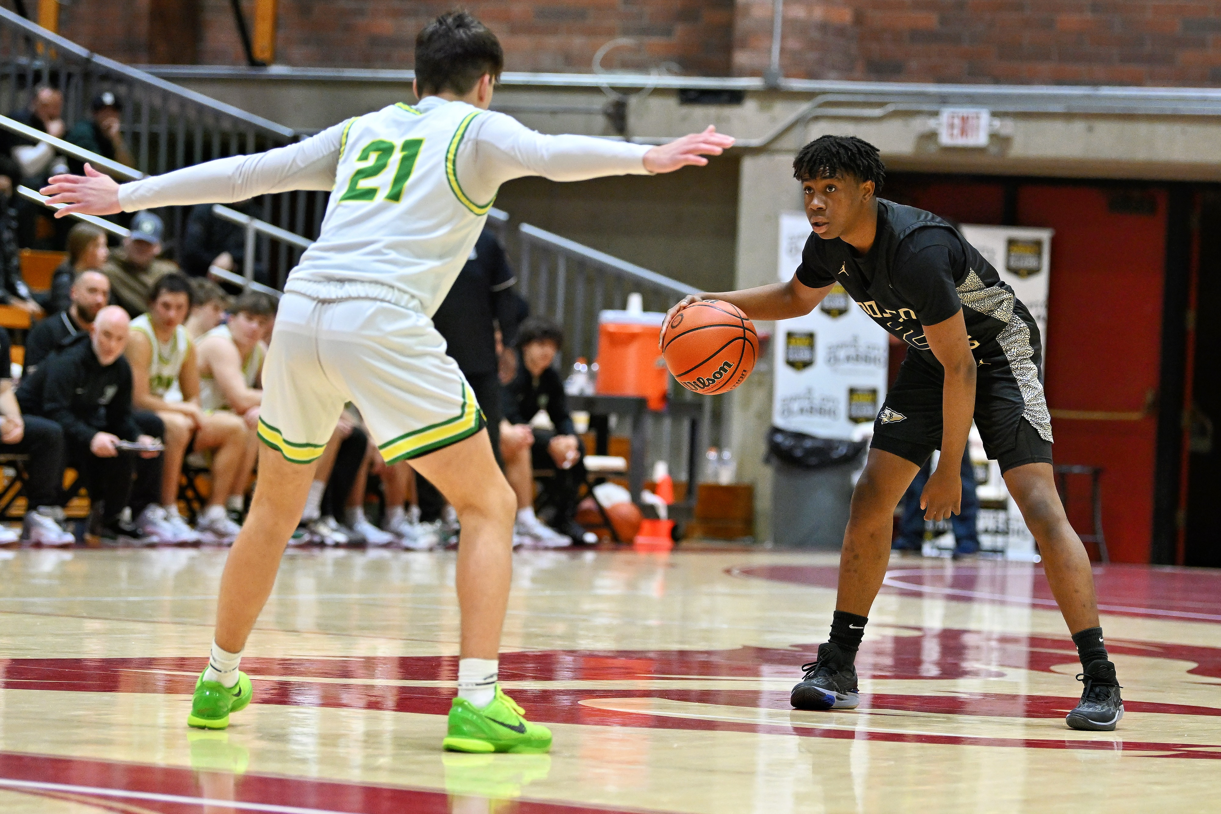 West Linn St. John Bosco boys basketball Oregon Capitol City Classic final Leon Neuschwander 45