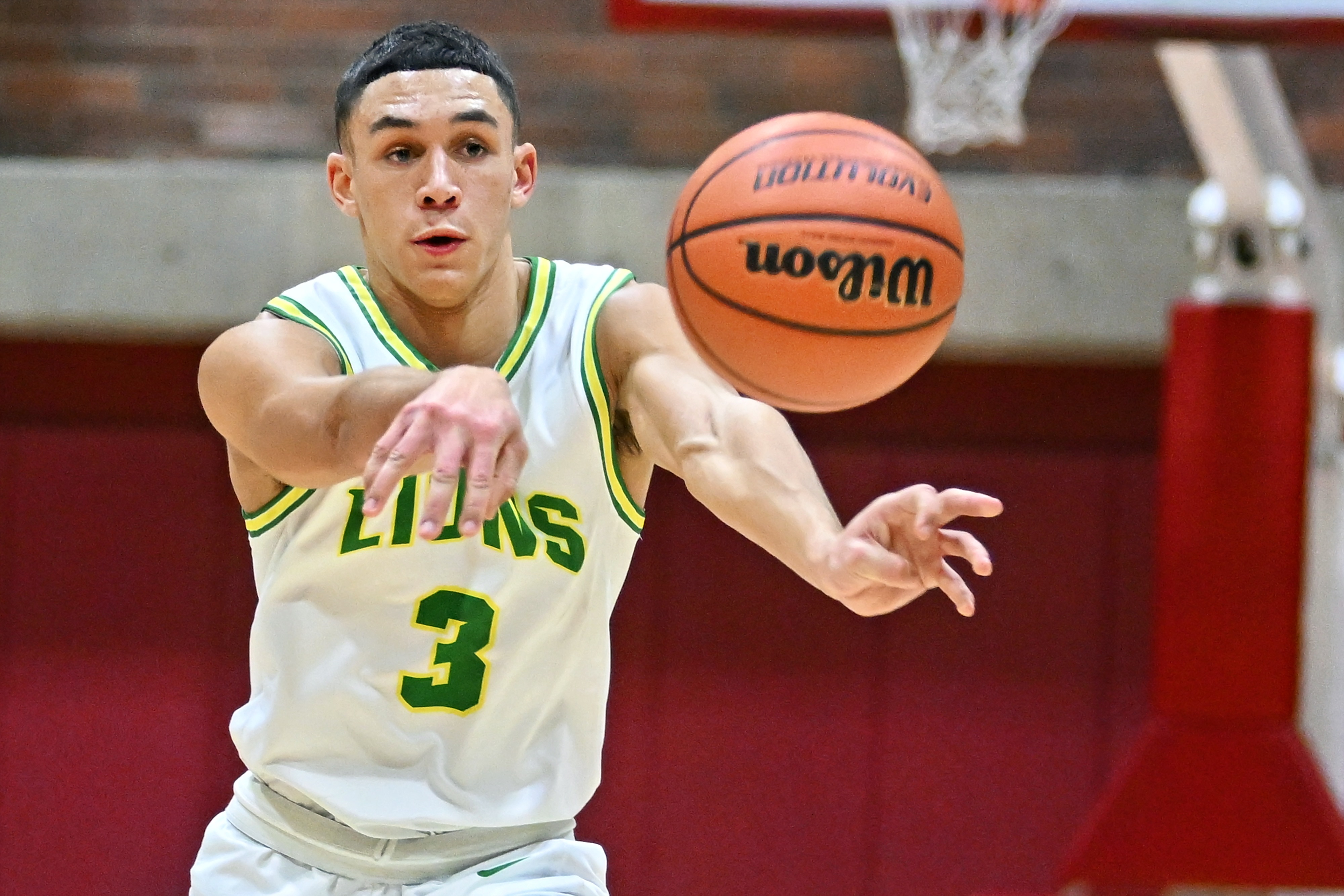 West Linn St. John Bosco boys basketball Oregon Capitol City Classic final Leon Neuschwander 49