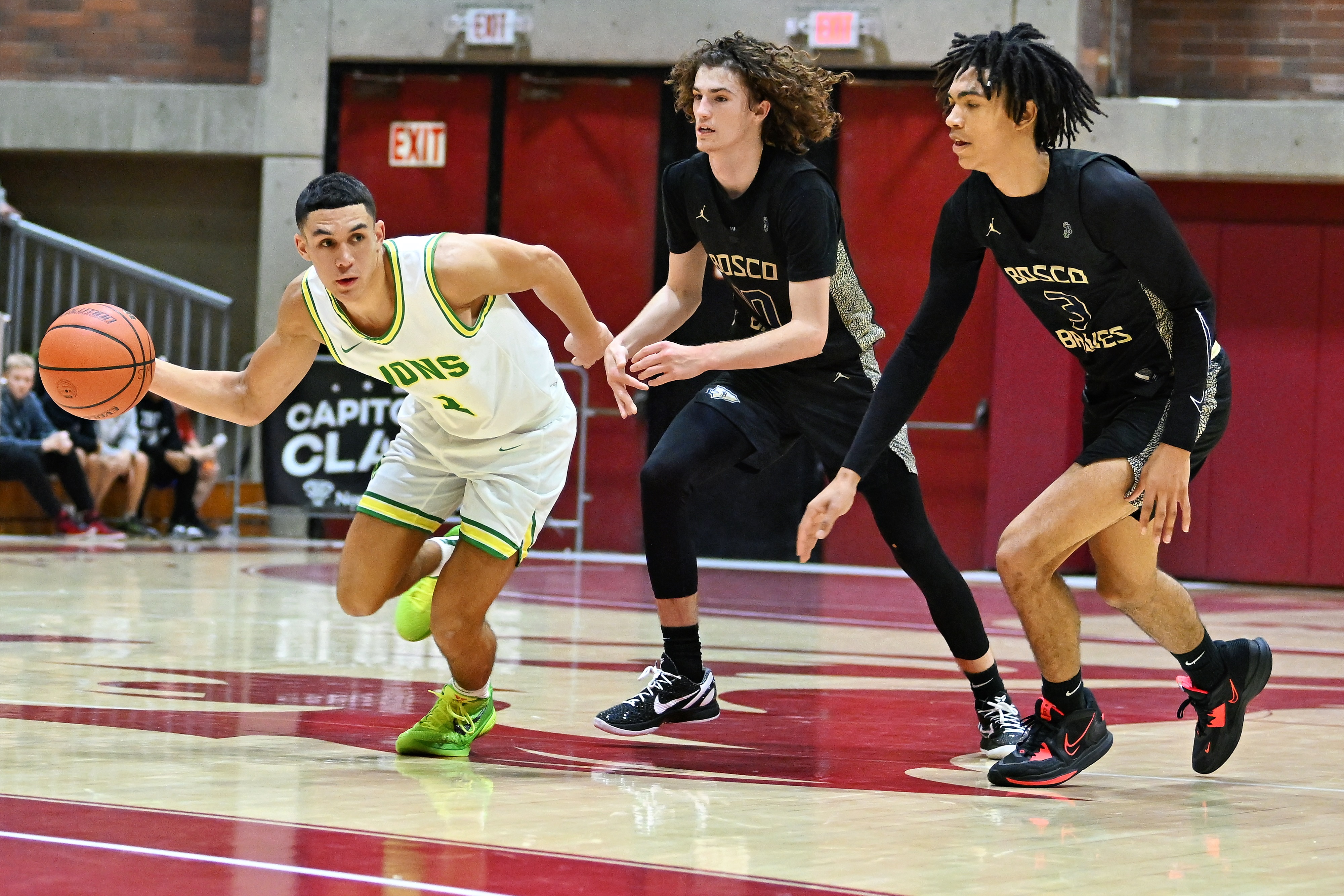 West Linn St. John Bosco boys basketball Oregon Capitol City Classic final Leon Neuschwander 58