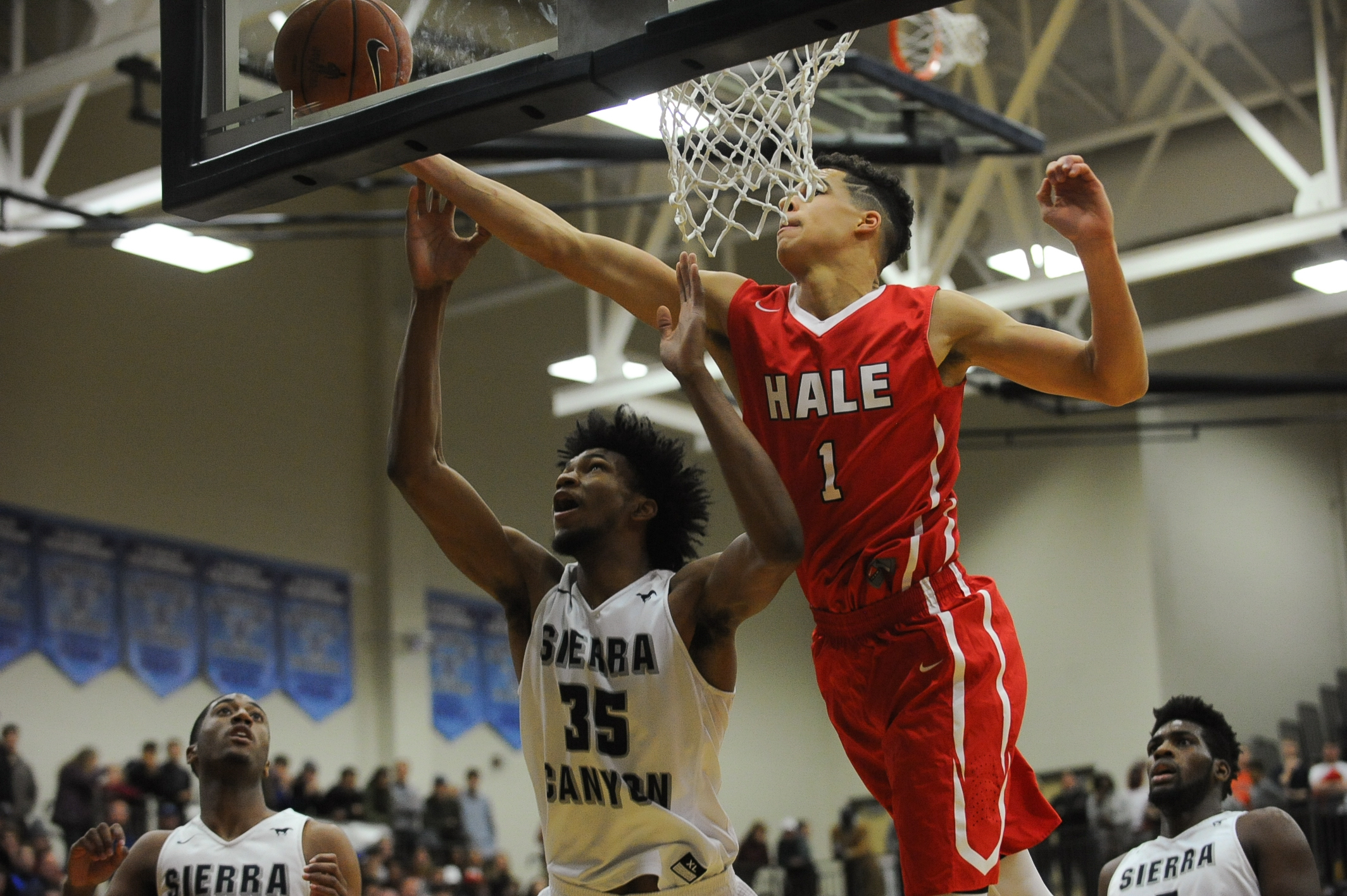 Marvin Bagley Michael Porter Jr. 2016 LSI final photo Kent Frasure 2