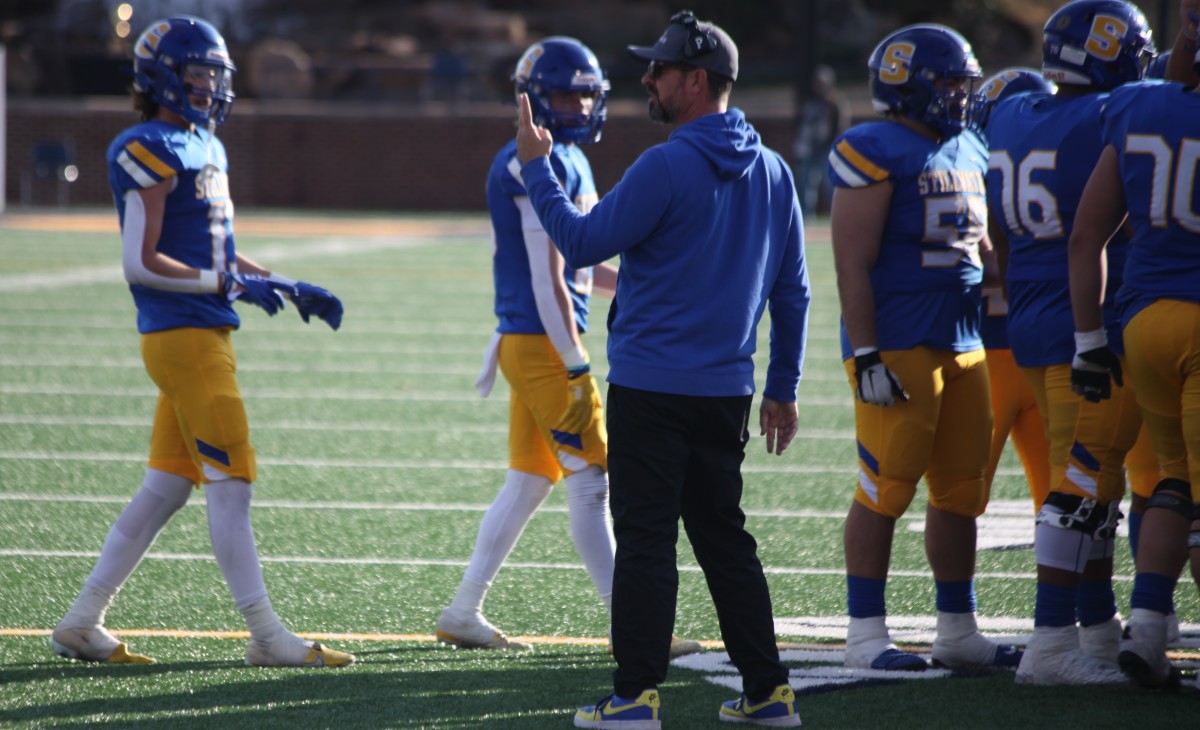 Stillwater coach Tucker Barnard 