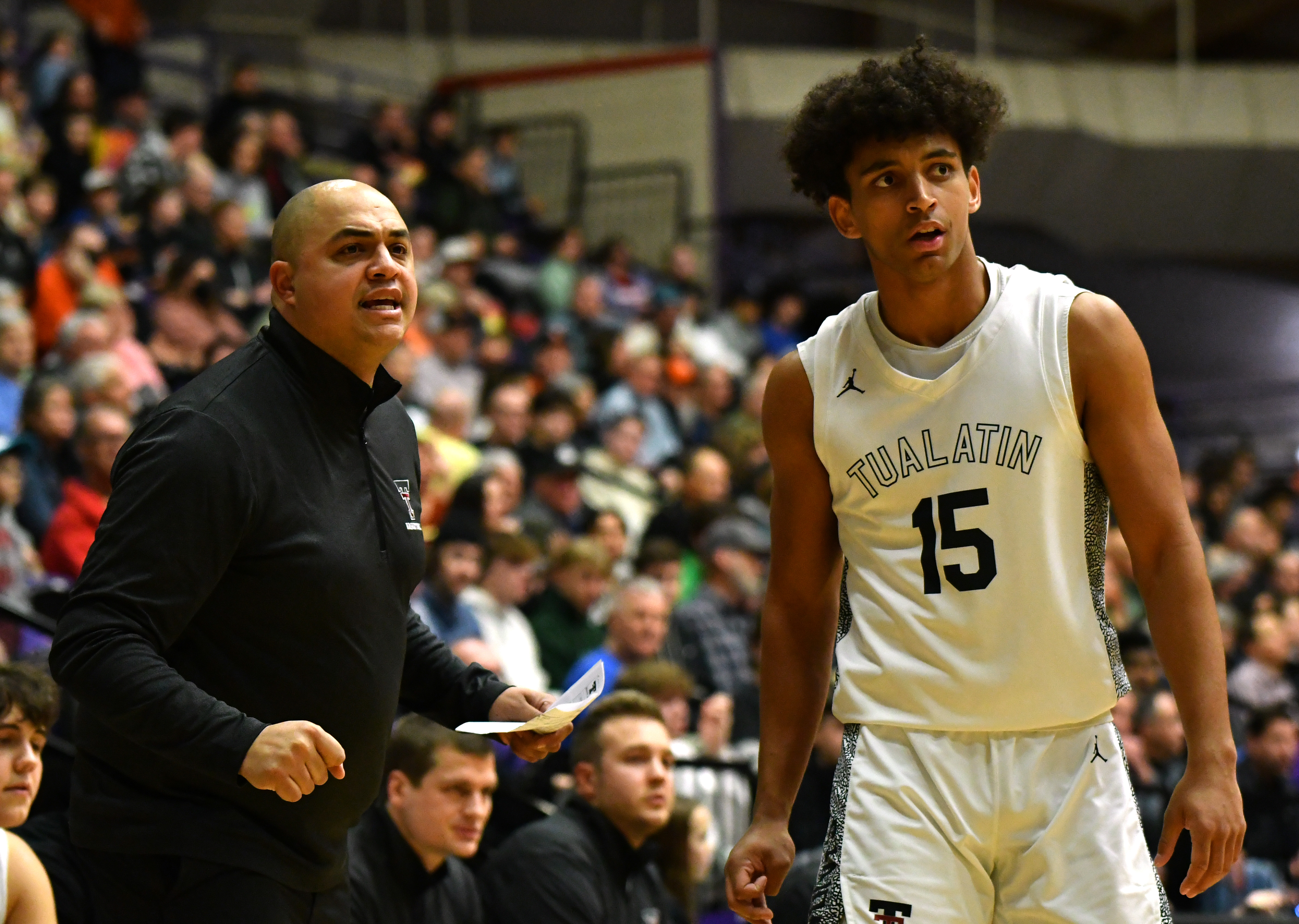 Beaverton Tualatin 6A Oregon boys basketball quarterfinal Taylor Balkom 12