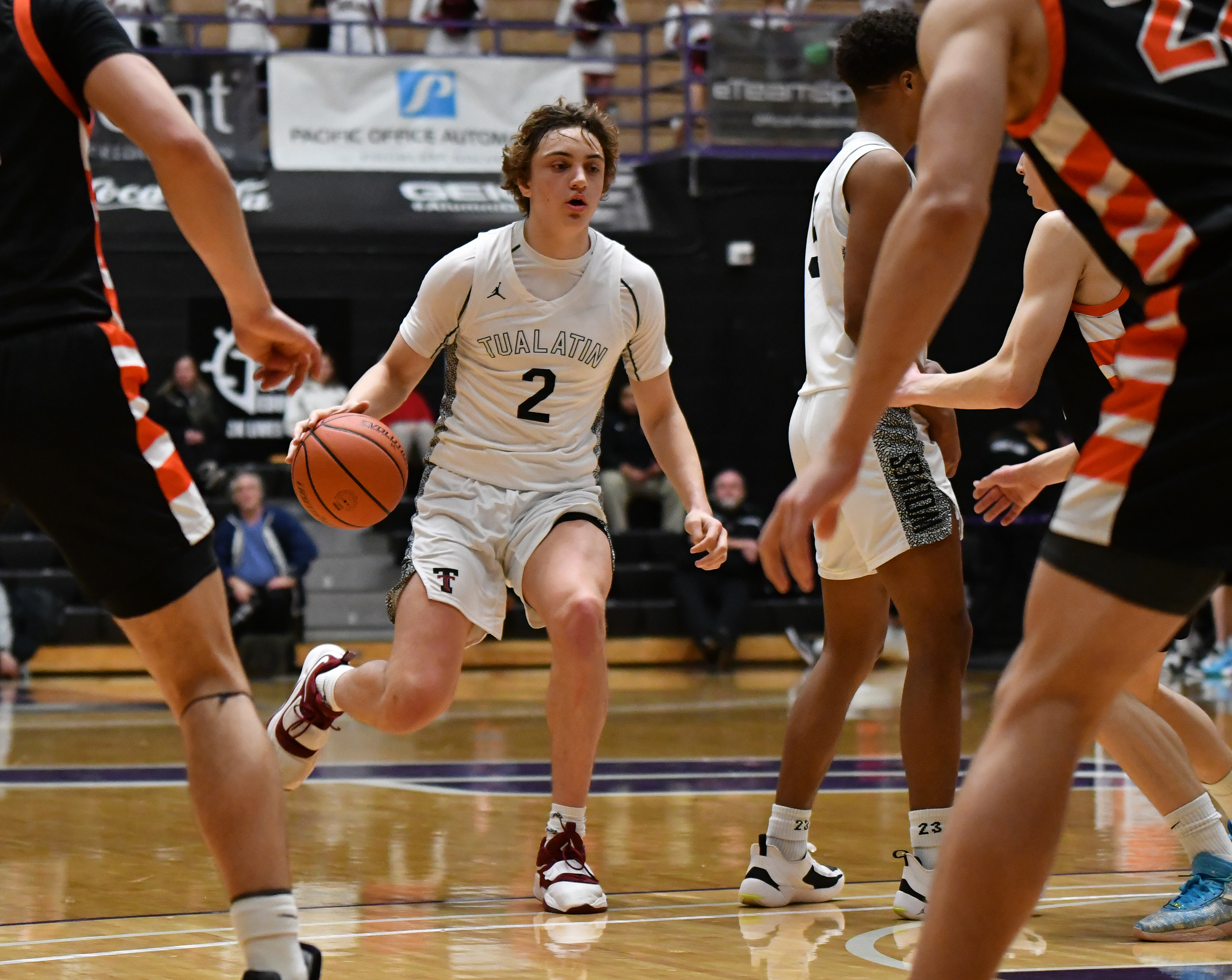 Beaverton Tualatin 6A Oregon boys basketball quarterfinal Taylor Balkom 20