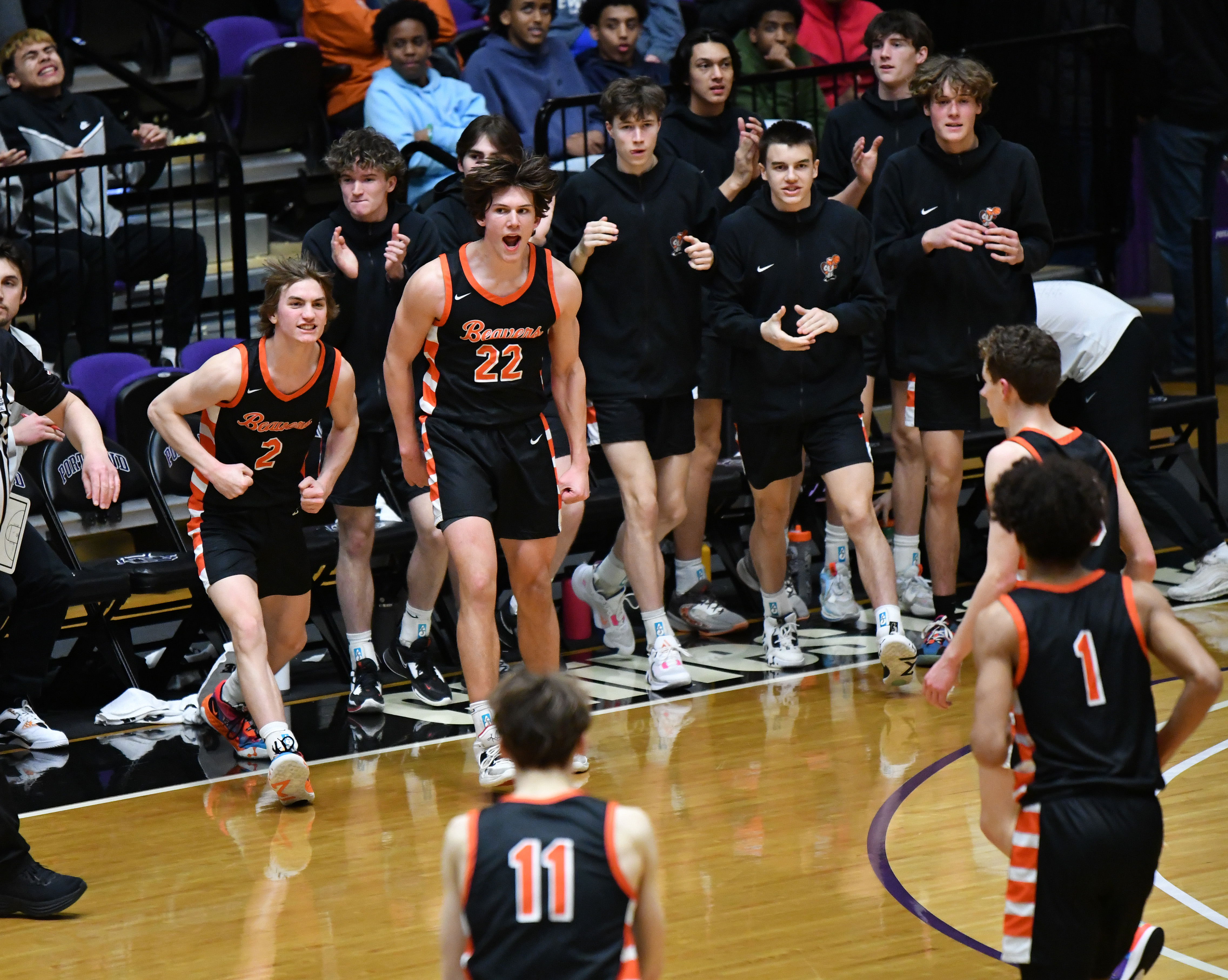 Beaverton Tualatin 6A Oregon boys basketball quarterfinal Taylor Balkom 32