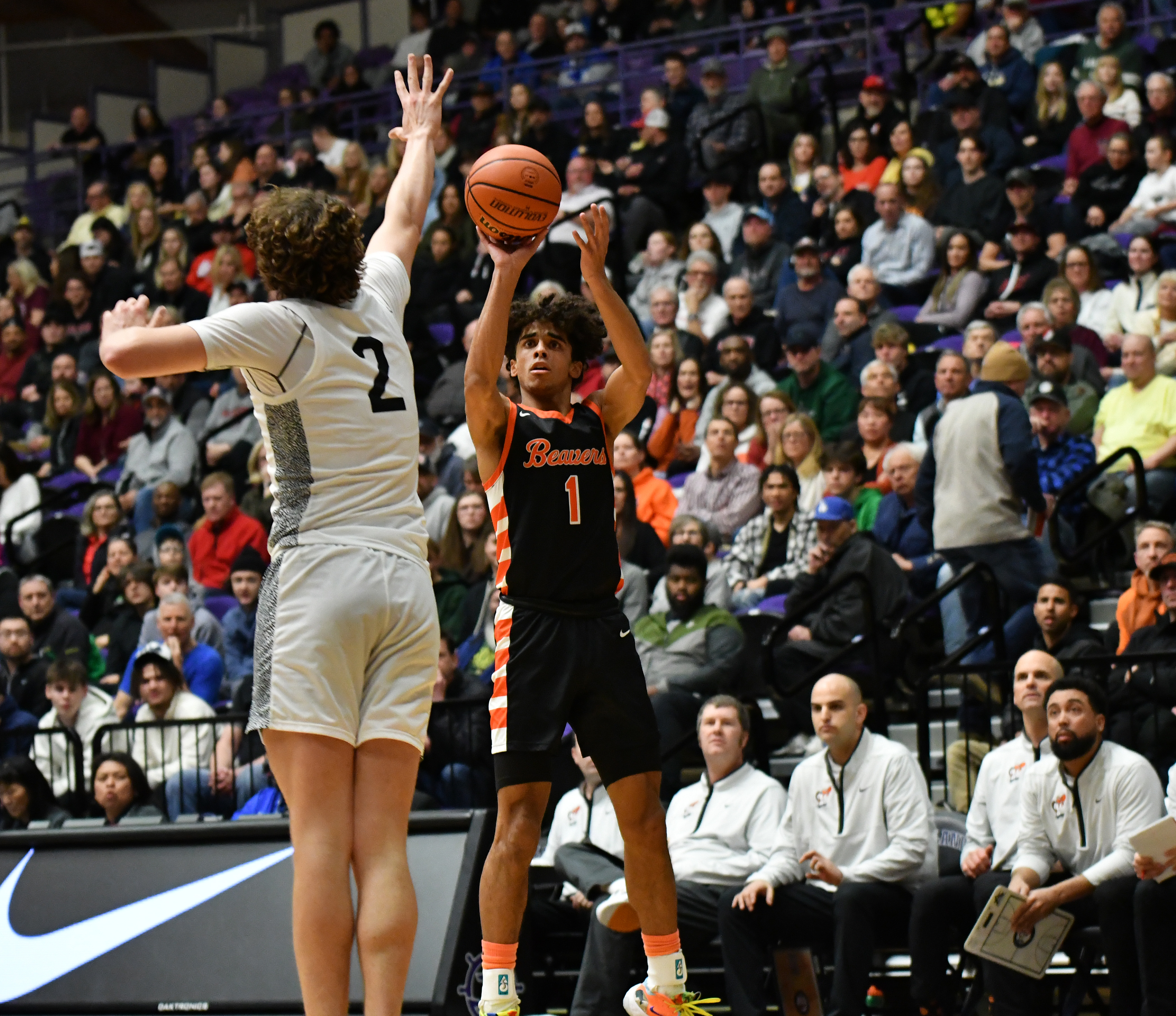 Beaverton Tualatin 6A Oregon boys basketball quarterfinal Taylor Balkom 40