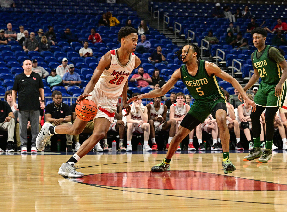 Lake Highlands DeSoto Texas boys basketball 6A playoffs UIL state semifinals 031023 Tom Dendy 15