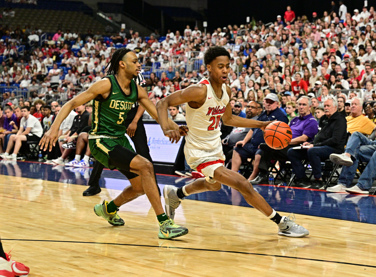 Lake Highlands DeSoto Texas boys basketball 6A playoffs UIL state semifinals 031023 Tom Dendy 18