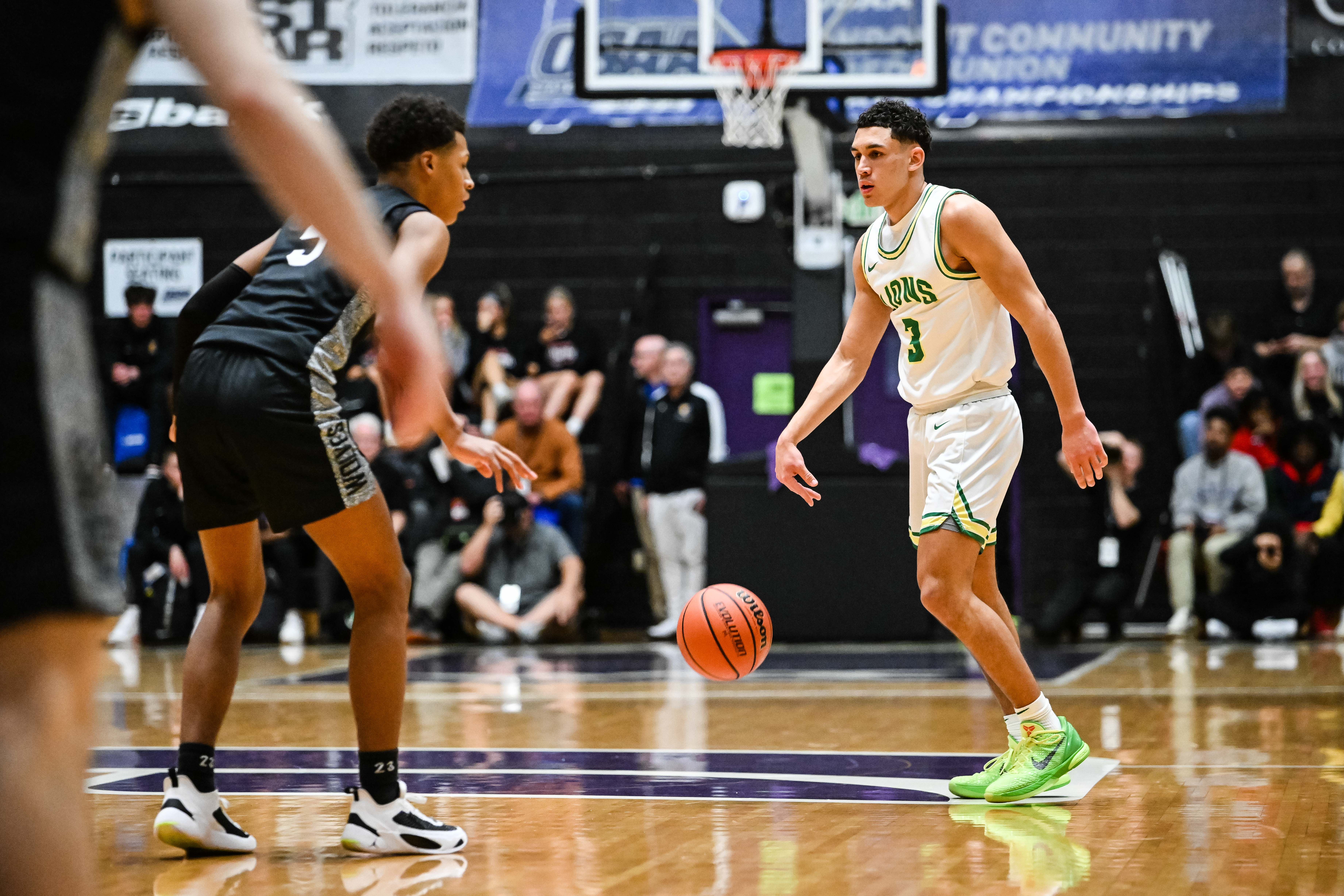 West Linn Tualatin 6A Oregon boys basketball final Naji Saker 1 -46