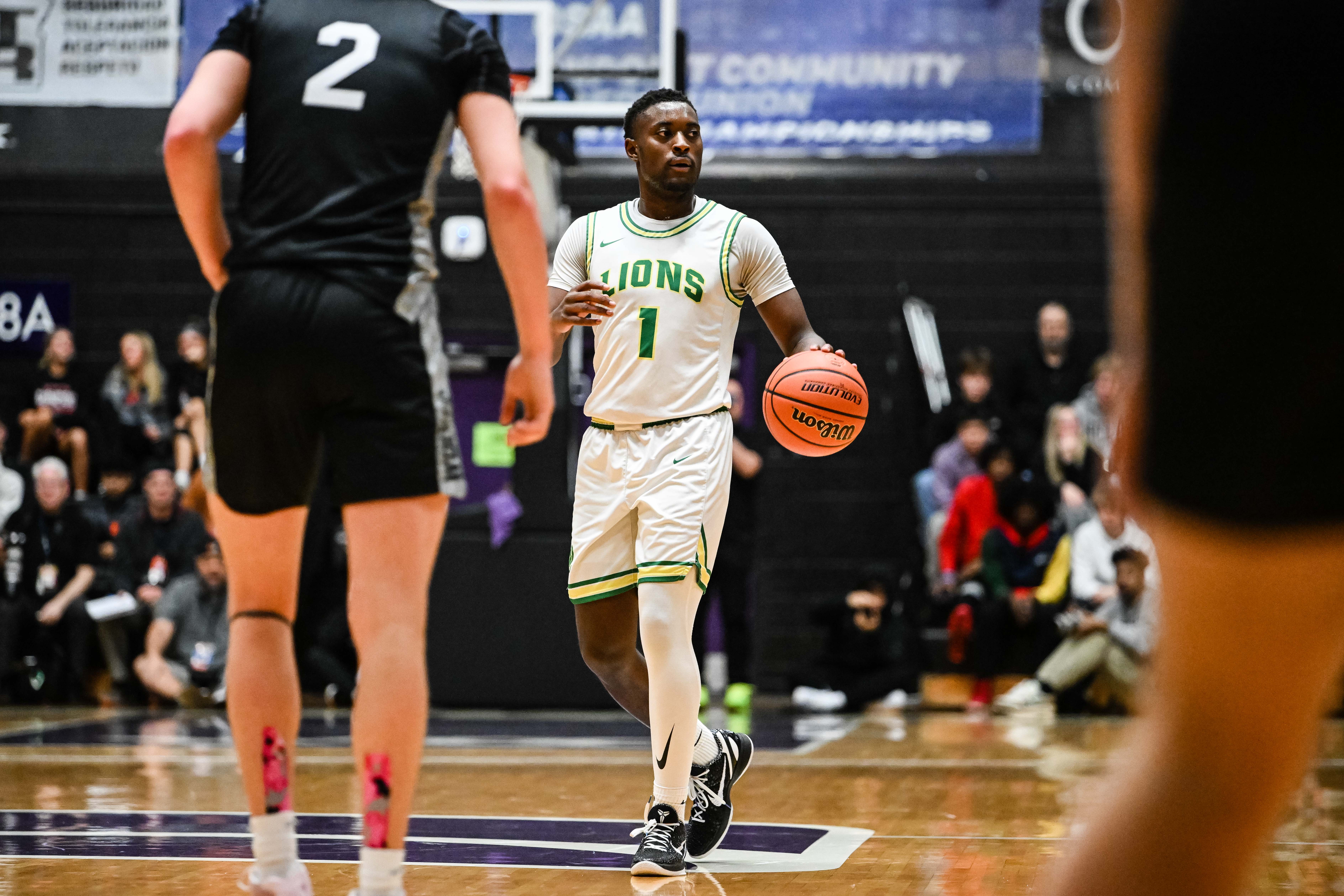 West Linn Tualatin 6A Oregon boys basketball final Naji Saker 1 -67