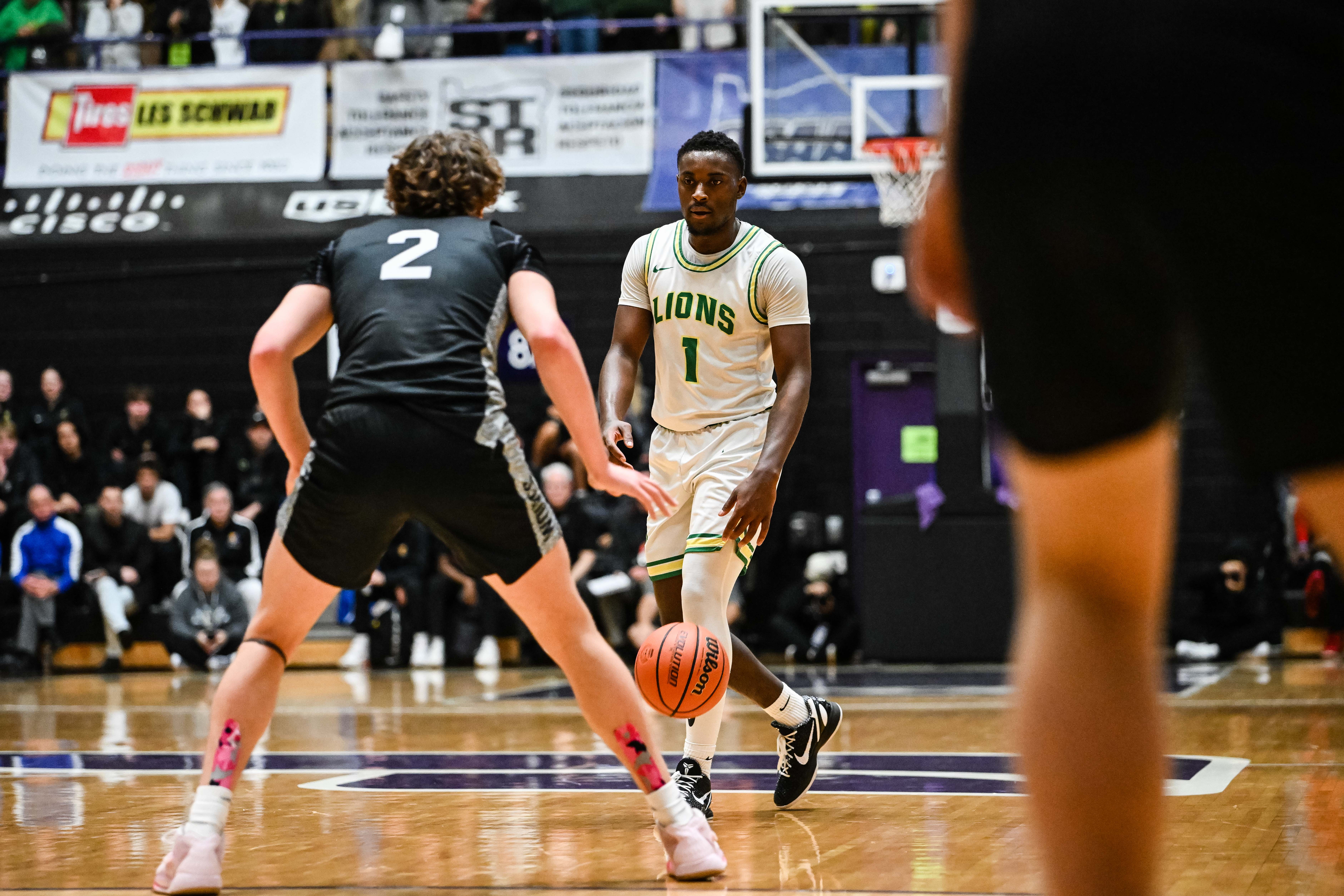 West Linn Tualatin 6A Oregon boys basketball final Naji Saker 1 -68