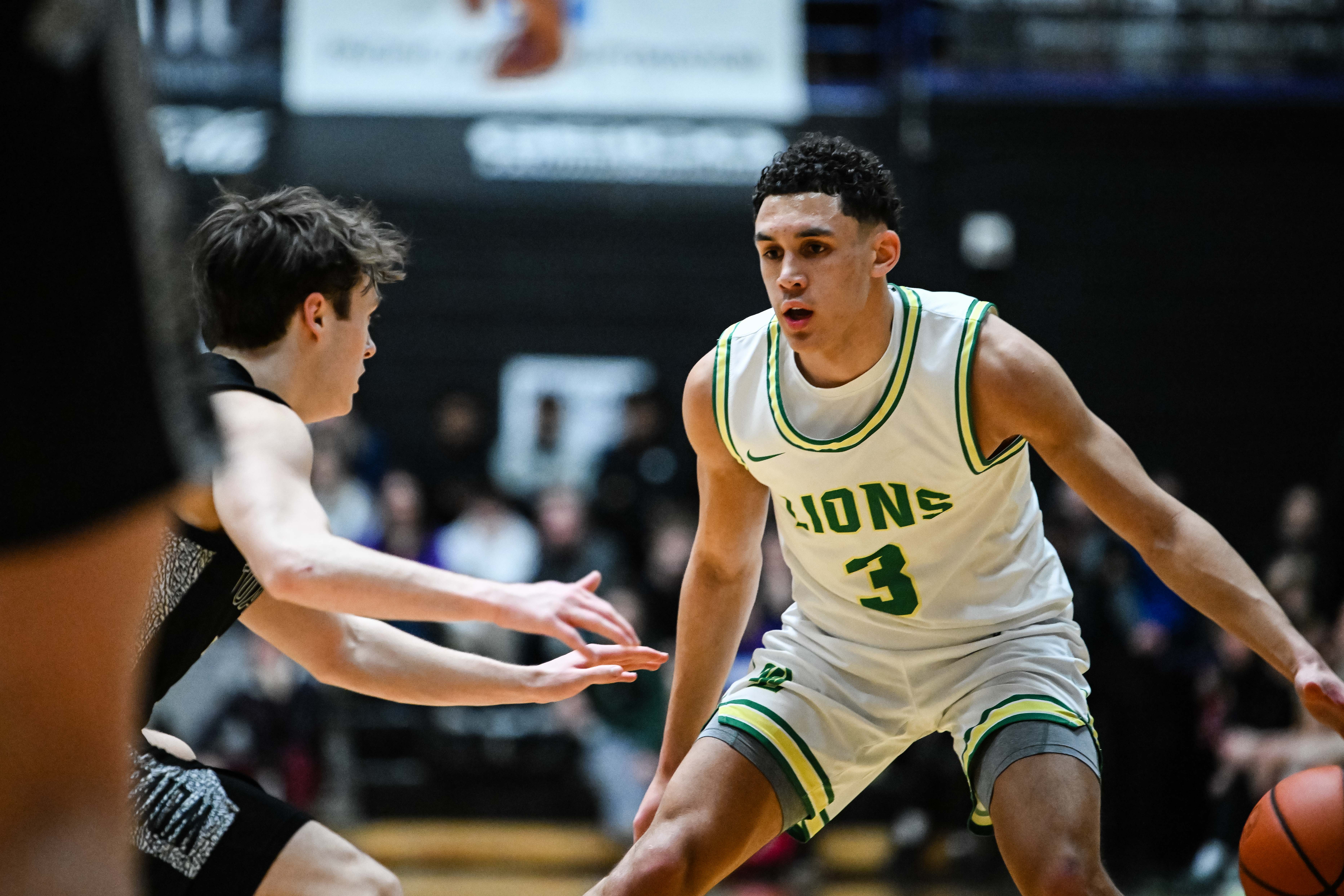 West Linn Tualatin 6A Oregon boys basketball final Naji Saker 1 -78