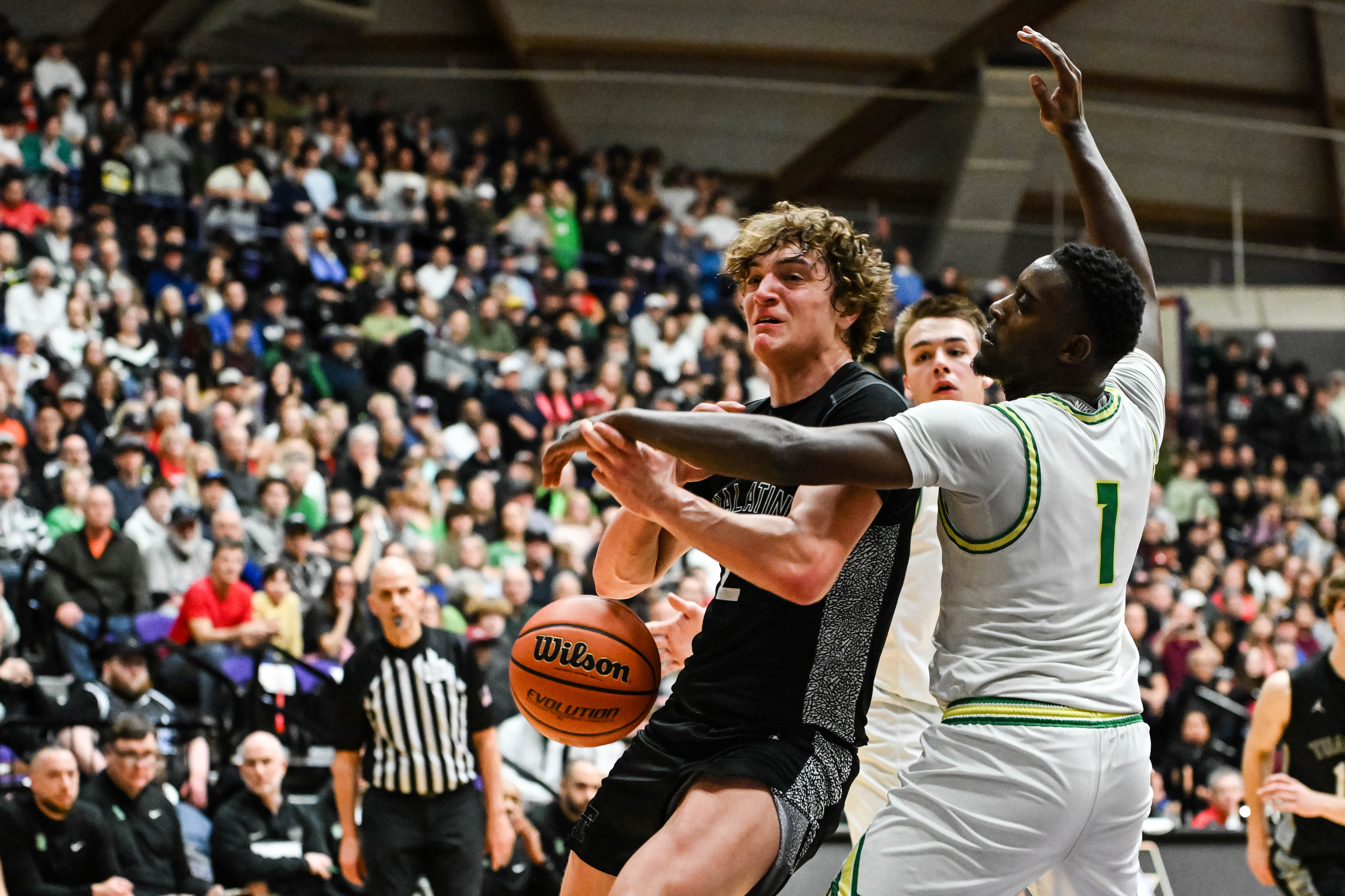 West Linn Tualatin 6A Oregon boys basketball final Naji Saker 1 -83