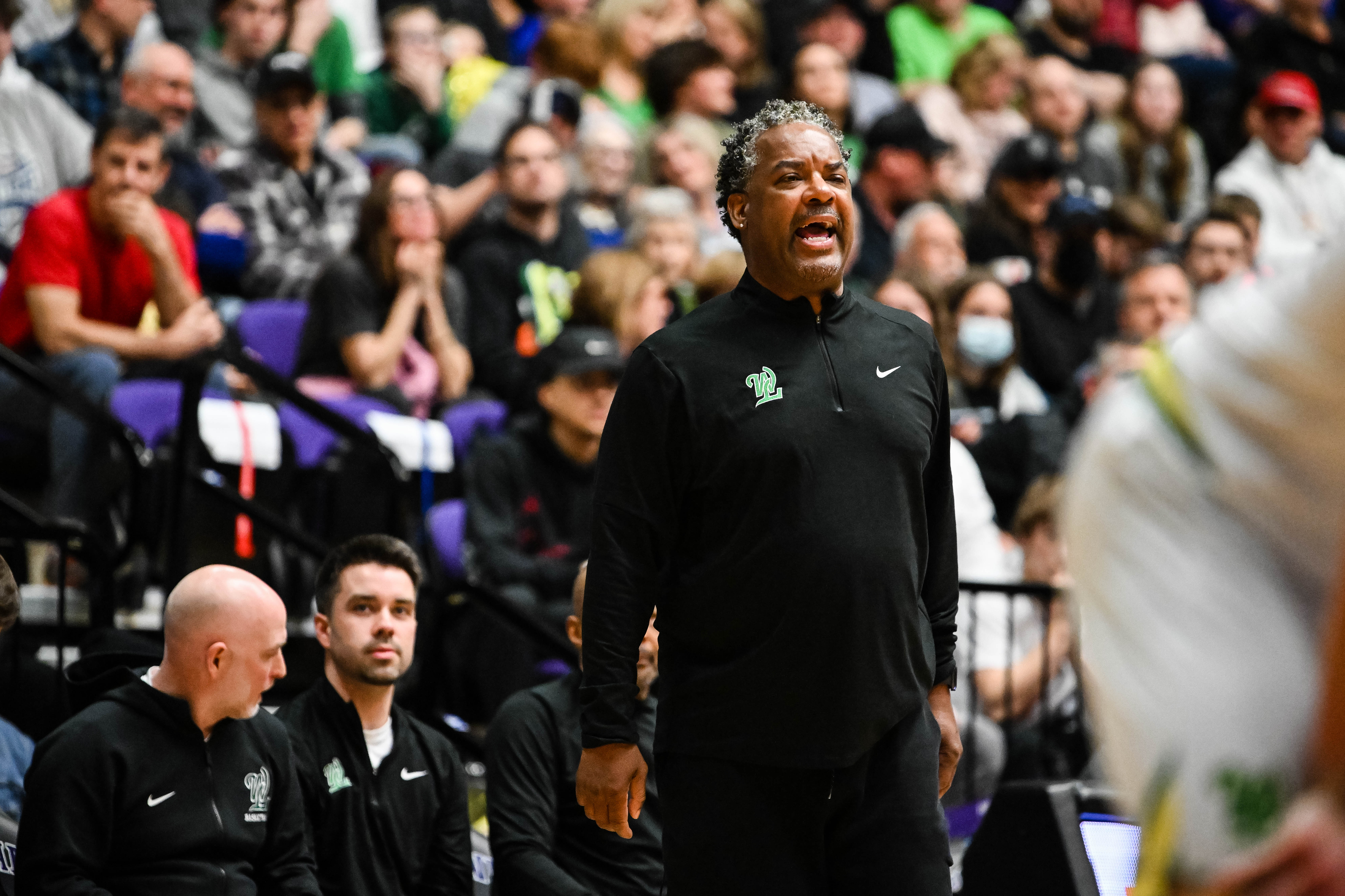 West Linn Tualatin 6A Oregon boys basketball final Naji Saker 1 -89