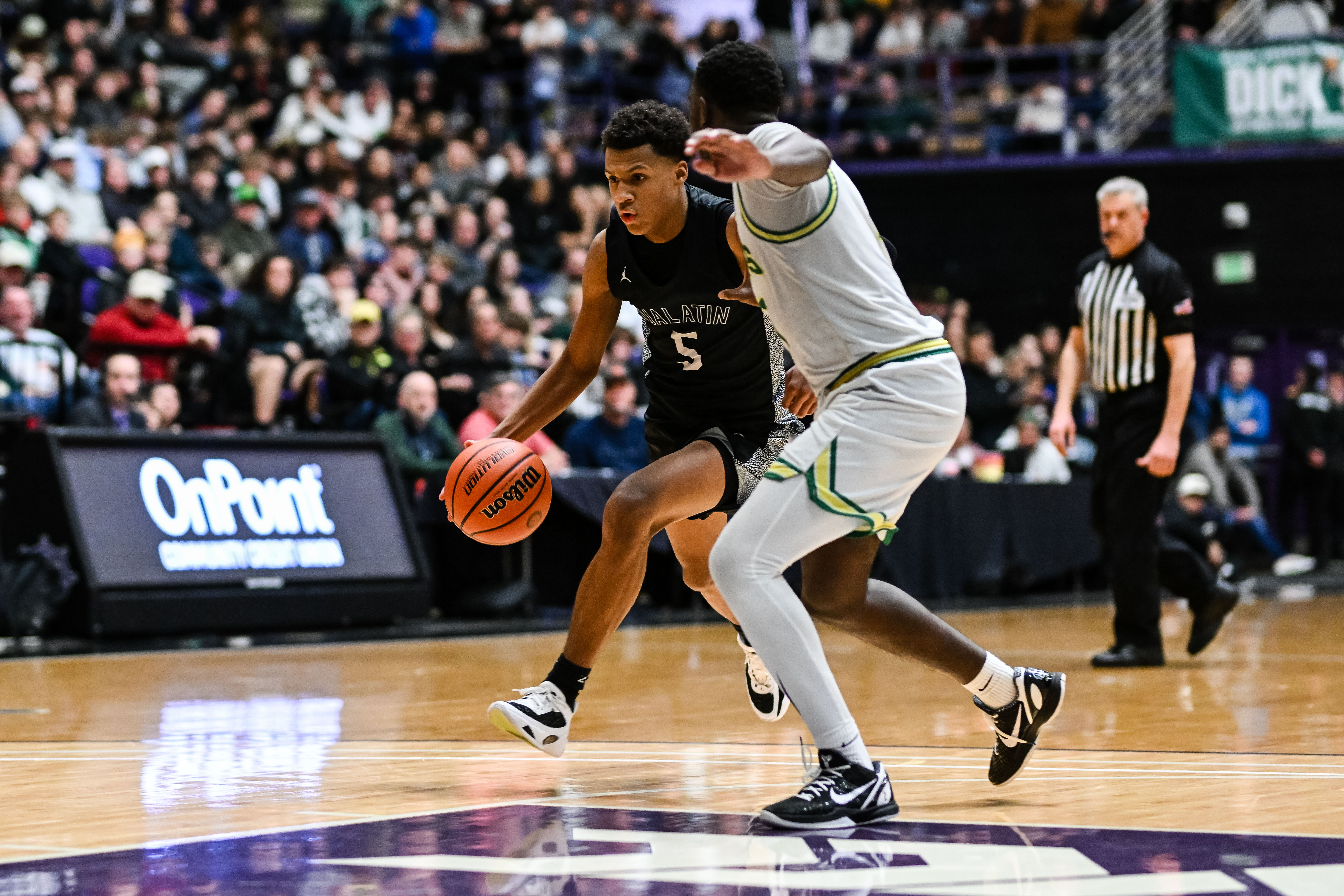 West Linn Tualatin 6A Oregon boys basketball final Naji Saker 1 -139